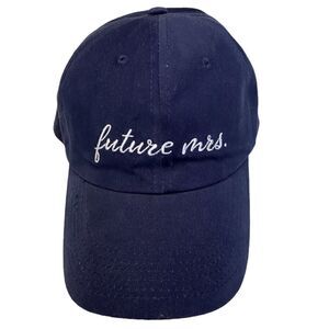 FUTURE Mrs. Navy Baseball Cap with Adjustable Closure